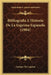 Bibliografia E Historia De La Esgrima Espanola (1904) by Enrique De Leguina