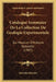 Catalogue Sommaire De La Collection De Geologie Experimentale: Du Museum D'Histoire Naturelle (1907) by Stanislas Meunier