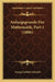 Anfangsgrunde Der Mathematik, Part 1 (1806) by Georg Gottlieb Schmidt