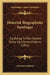Historisk Biographiske Samlinger: Og Bidrag Til Den Danske Sprog-Og Literaturhistorie (1851) by Christian Molbech