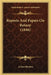 Reports And Papers On Botany (1846) by Arthur Henfrey