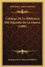 Catalogo De La Biblioteca Del Deposito De La Guerra (1900) by Deposito de la Guerra Publisher