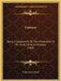 Entozoa: Being A Supplement To The Introduction To The Study Of Helminthology (1869) by T. Spencer Cobbold