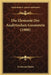 Die Elemente Der Analytischen Geometrie (1908) by Ferdinand Rudio