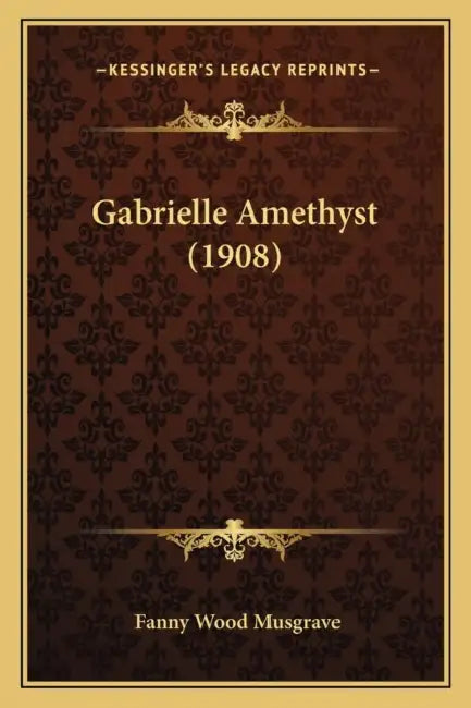 Gabrielle Amethyst (1908) by Fanny Wood Musgrave