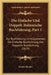 Die Einfache Und Doppelt-Italienische Buchfuhrung, Part 1: Die Buchfuhrung Im Allgemeinen, Die Einfache Buchfuhrung, Die Doppelte Buchfuhrung (1879) by Gustav Bender