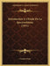 Introduction A L'Etude De La Spectrochimie (1911) by Georges Urbain