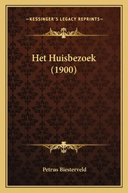 Het Huisbezoek (1900) by Petrus Biesterveld