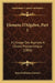 Elemens D'Algebre, Part 1: A L'Usage Des Aspirans A L'Ecole Polytechnique (1803) by Jean Guillaume Garnier