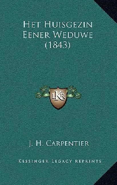 Het Huisgezin Eener Weduwe (1843) by J. H. Carpentier