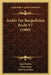Archiv Fur Burgerliches Recht V7 (1900) by Josef Kohler, Viktor Ring, Paul Oertmann