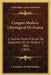 Congres Medico-Chirurgical De France: 1 Session Tenue A Rouen Du Septembre 30, Au Octobre 3, 1863 (1863) by J. B. Bailliere Et Fils Publisher