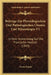 Beitrage Zur Physiologischen Und Pathologischen Chemie Und Mikroskopie V1: In Ihrer Anwendung Auf Die Praktische Medizin (1843) by Franz Simon