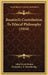 Rosmini's Contribution To Ethical Philosophy (1916) by John Favata Bruno, Frederick J. E. Woodbridge