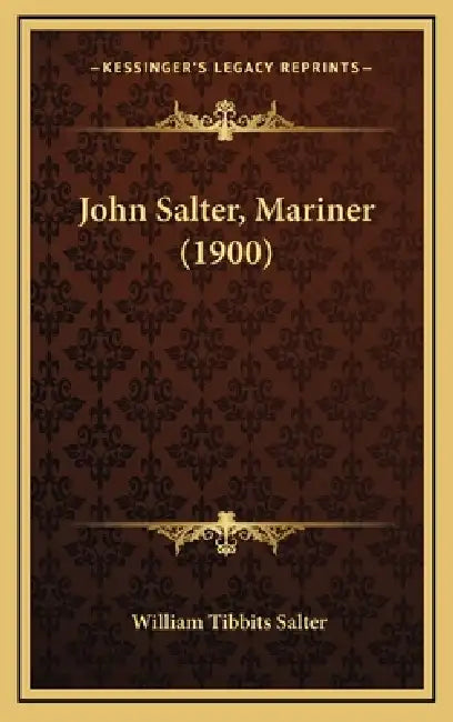 John Salter, Mariner (1900) by William Tibbits Salter