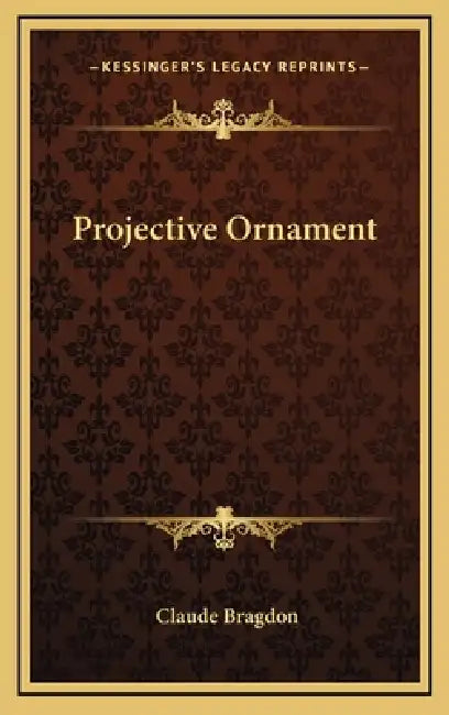 Projective Ornament by Claude Fayette Bragdon