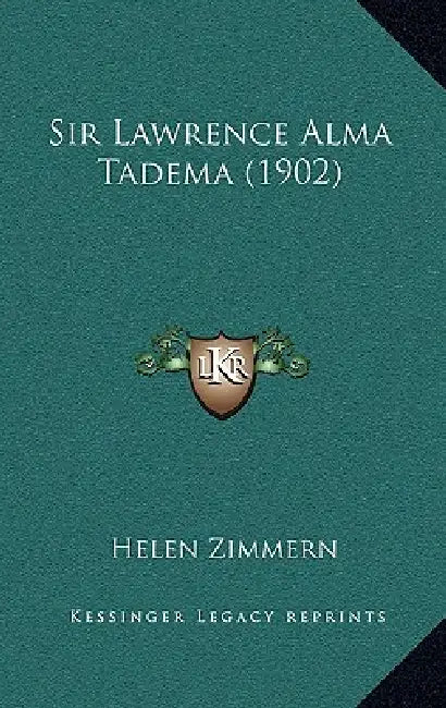 Sir Lawrence Alma Tadema (1902) by Helen Zimmern