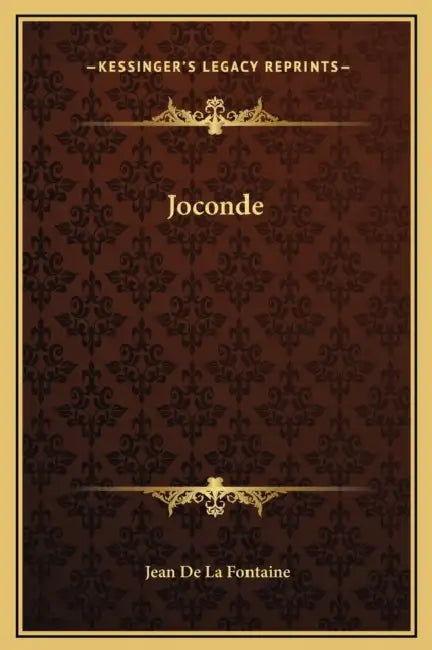 Joconde by Jean de La Fontaine