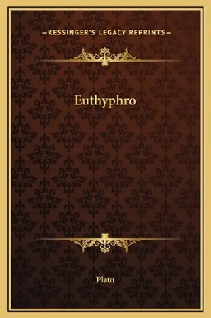 Euthyphro by Plato
