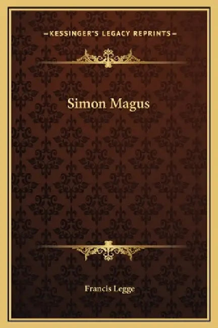Simon Magus by Francis Legge