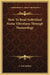 How To Read Individual Name Vibrations Through Numerology by L. Dow Balliett