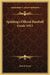 Spalding's Official Baseball Guide 1913 by John B. Foster