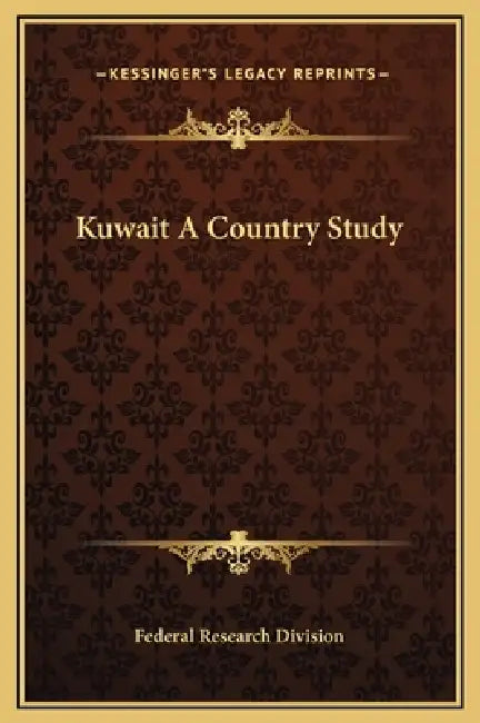 Kuwait A Country Study by Federal Research Division