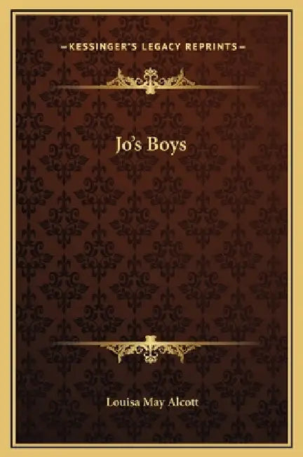 Jo's Boys by Louisa May Alcott