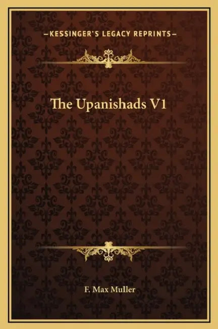 The Upanishads V1 by F. Max Muller