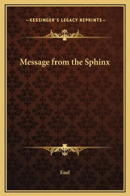 Message from the Sphinx by Enel