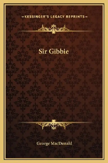 Sir Gibbie by George MacDonald