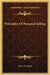 Principles Of Personal Selling by Harry R. Tosdal