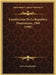 Constitucion De La Republica Dominicana, 1908 (1908) by Dominican Republic