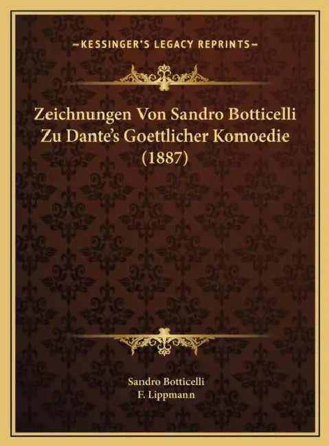 Zeichnungen Von Sandro Botticelli Zu Dante's Goettlicher Komoedie (1887) by Sandro Botticelli, F. Lippmann