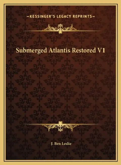 Submerged Atlantis Restored V1 by J. Ben Leslie