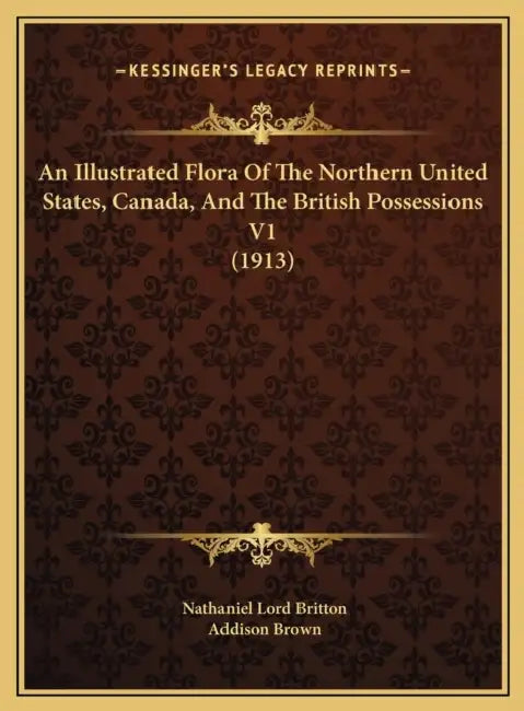 An Illustrated Flora Of The Northern United States, Canada, And The British Possessions V1 (1913) by Nathaniel Lord Britton, Addison Brown