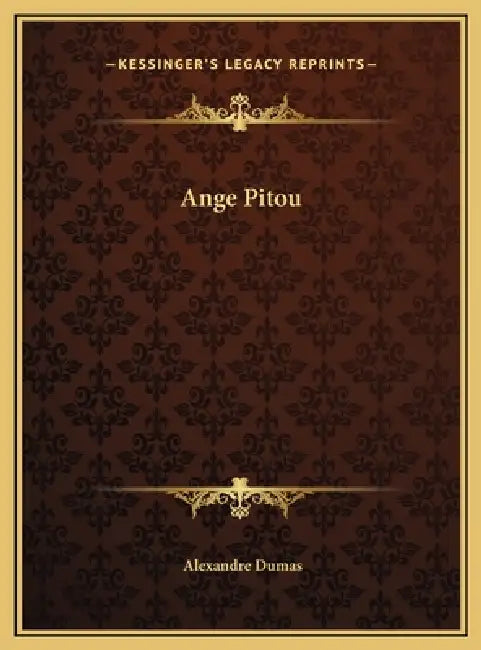 Ange Pitou by Alexandre Dumas