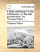 A Letter Addressed to the Addressers, on the Late Proclamation: By Thomas Paine, ... by Thomas Paine