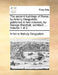 The Ancient Buildings of Rome; By Antony Desgodetz: Published in Two Volumes, by George Marshall, Architect. ... Volume 1 of 2 by Antoine Babuty Desgodets