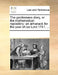 The Gentlemans Diary, or the Mathematical-Repository: An Almanack for the Year of Our Lord 1741. ... by Multiple Contributors