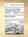 The nun. By Diderot. Translated from the French. ... Volume 1 of 2 by Denis Diderot