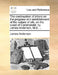 The Continuation of Letters on the Progress and Establishment of the Culture of Silk, on the Coast of Coromandel: By James Anderson, M.D. ... by James Anderson