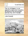 The cry of Nature; or, an appeal to mercy and to justice, on behalf of the persecuted animals. By John Oswald, ... by John Oswald