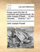 Essay Upon the Law of Contracts and Agreements. by John Joseph Powell, ... in Two Volumes. ... Volume 1 of 2 by John Joseph Powell