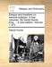 Essays and treatises on several subjects. In two volumes. By David Hume, Esq; ... A new edition. Volume 1 of 2 by David Hume