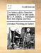 The History of the Swedish Countess of G*. in Two Parts. by C. F. Gellert, ... Translated from the Original German. by Christian Furchtegott Gellert