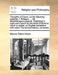 Thoughts of Cicero, on the Following Subjects, I. Religion. ... XII. Miscellaneous Subjects. Published in Latin and French by the Abb D'Olivet to Whic by Marcus Tullius Cicero