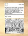 The Honours of the Table, Or, Rules for Behaviour During Meals; With the Whole Art of Carving, Illustrated by a Variety of Cuts. Together with Directi by John Trusler