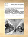 A new and compleat history and survey of the cities of London and Westminster, the Borough of Southwark, and parts adjacent; from the earliest account by Multiple Contributors