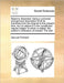 Masonry Dissected: Being a Universal and Genuine Description of All Its Branches from the Original to This Present Time. as It Is Deliver by Samuel Prichard